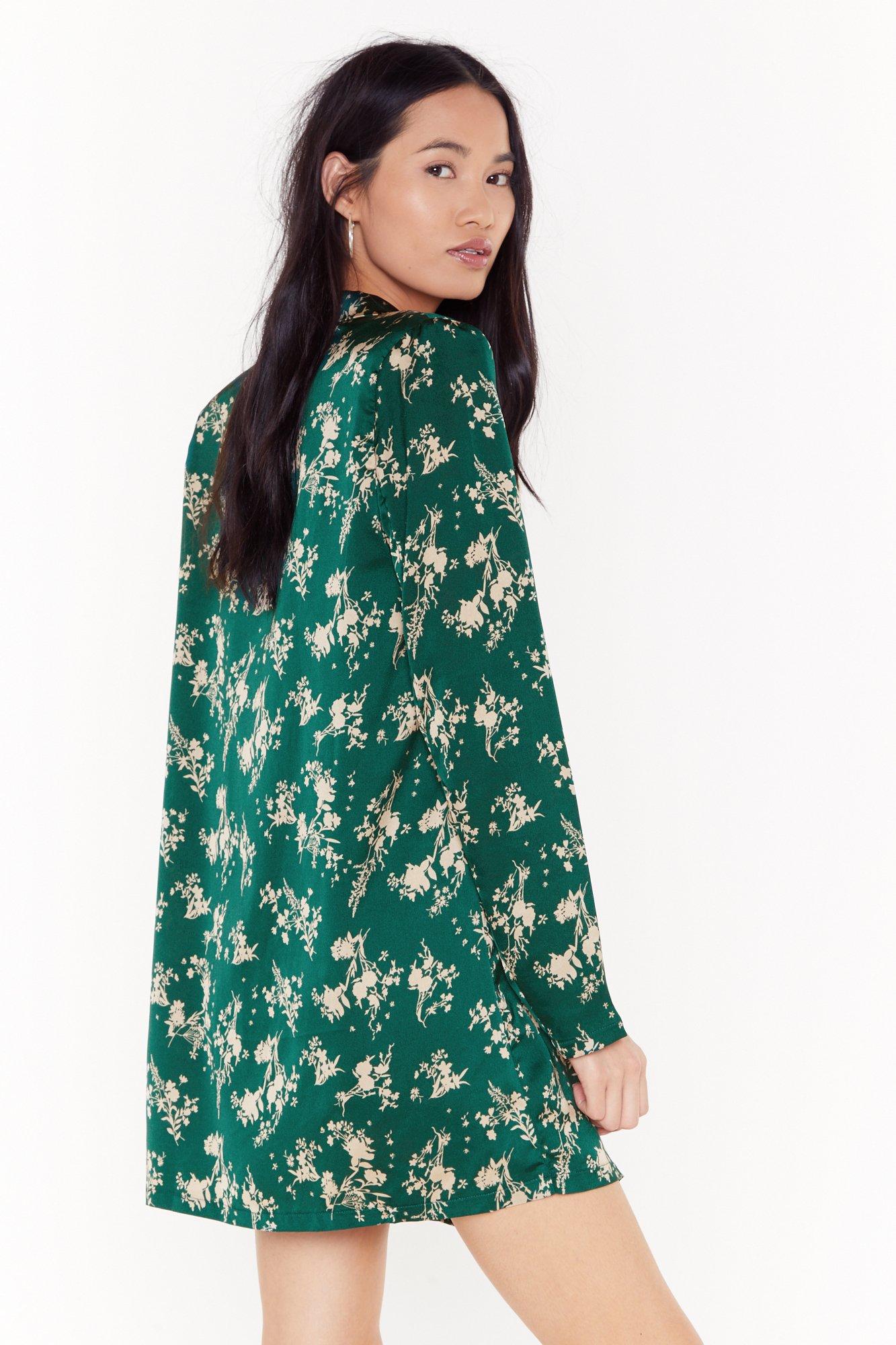 Nasty gal green hot sale blazer dress